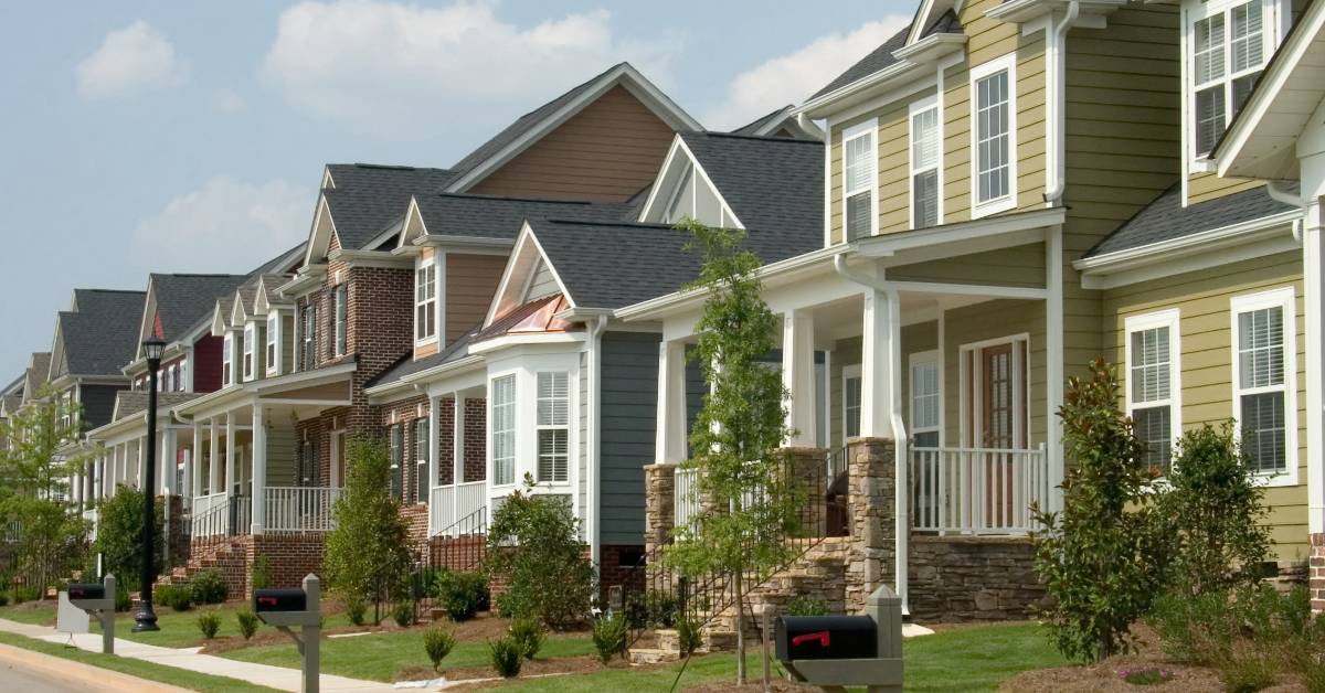 Row of houses